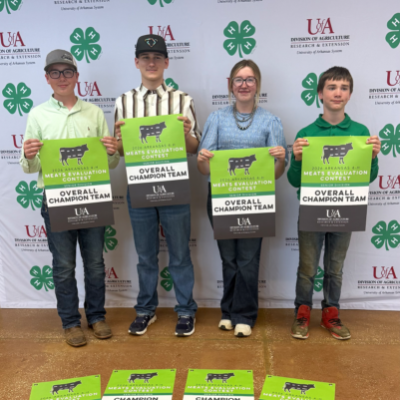 Arkansas 4-H State Champions - Meats