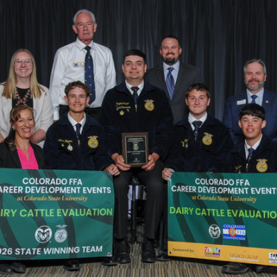 Colorado FFA State Champions - Dairy