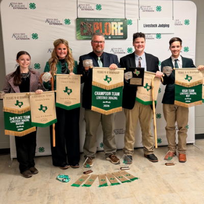 Texas 4-H State Champions