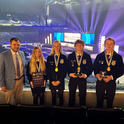 National FFA Dairy Judging Champions